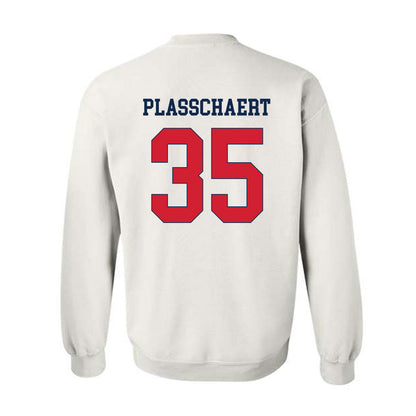 Fresno State - NCAA Baseball : Zach Plasschaert - Classic Shersey Crewneck Sweatshirt-1