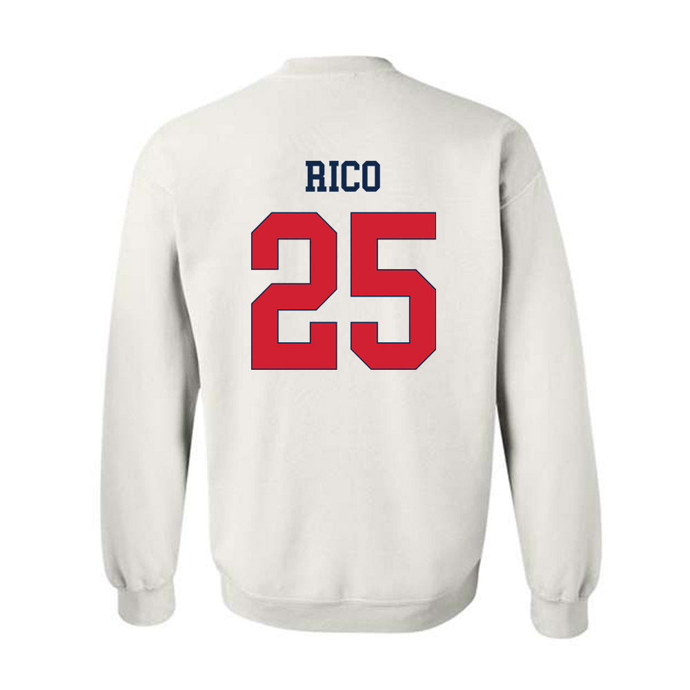 Fresno State - NCAA Baseball : Bo Rico - Classic Shersey Crewneck Sweatshirt-1