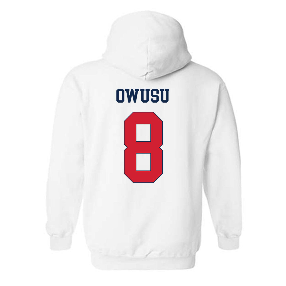 Fresno State - NCAA Football : Martin Owusu - Classic Shersey Hooded Sweatshirt-1