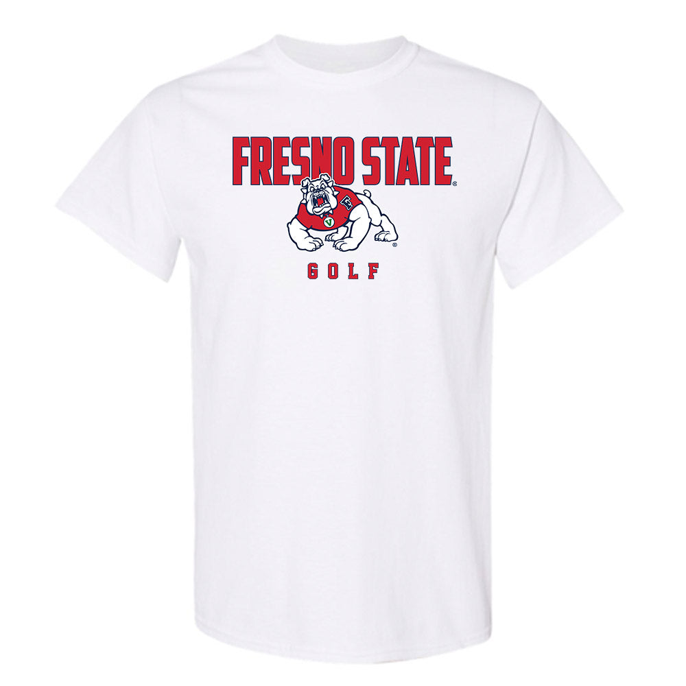 Fresno State - NCAA Men's Golf : Akira Ransi - Classic Shersey T-Shirt-0