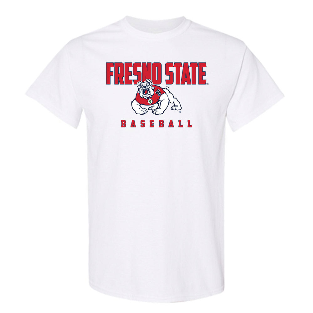 Fresno State - NCAA Baseball : Wyatt Thornbury - Classic Shersey T-Shirt-0