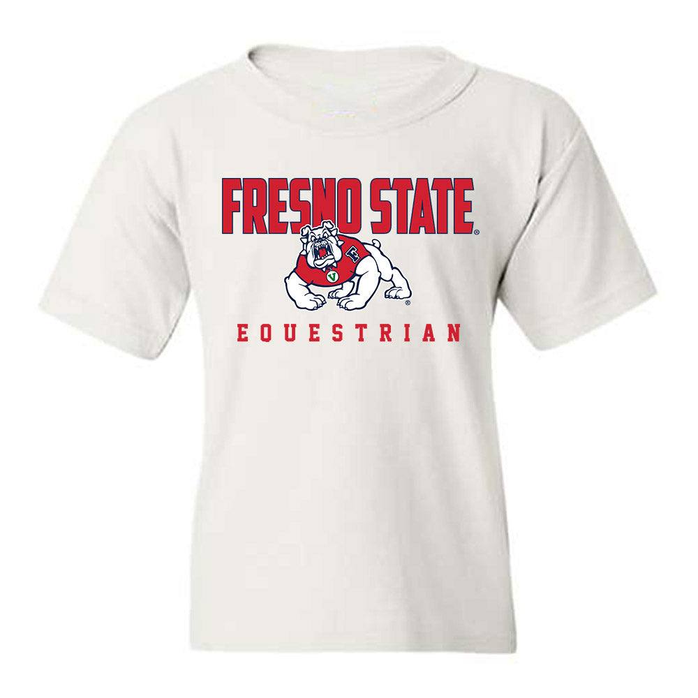Fresno State - NCAA Equestrian : Julianna Kovacs - Classic Shersey Youth T-Shirt-0