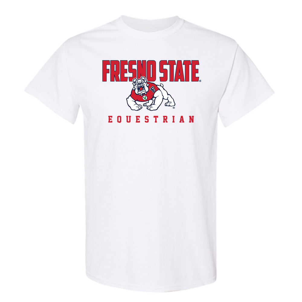 Fresno State - NCAA Equestrian : Brogan Hill - Classic Shersey T-Shirt-0