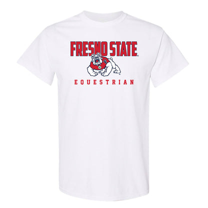 Fresno State - NCAA Equestrian : Brogan Hill - Classic Shersey T-Shirt-0