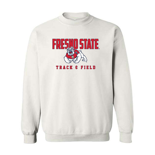 Fresno State - NCAA Men's Track & Field : Julian Higareda - Classic Shersey Crewneck Sweatshirt-0