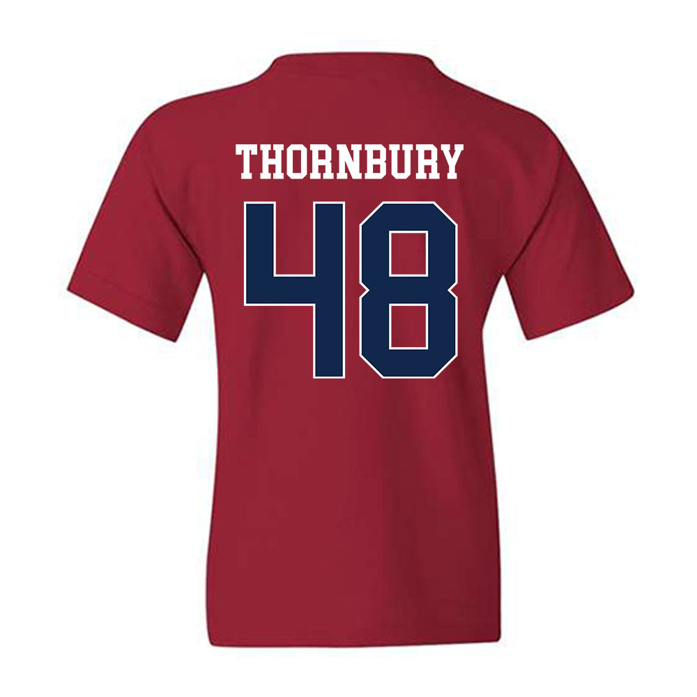 Fresno State - NCAA Baseball : Wyatt Thornbury - Classic Shersey Youth T-Shirt-1