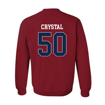 Fresno State - NCAA Baseball : Douglas Crystal - Classic Shersey Crewneck Sweatshirt-1