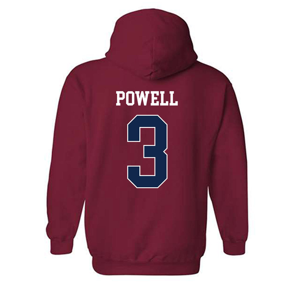 Fresno State - NCAA Women's Basketball : Danae Powell - Classic Shersey Hooded Sweatshirt