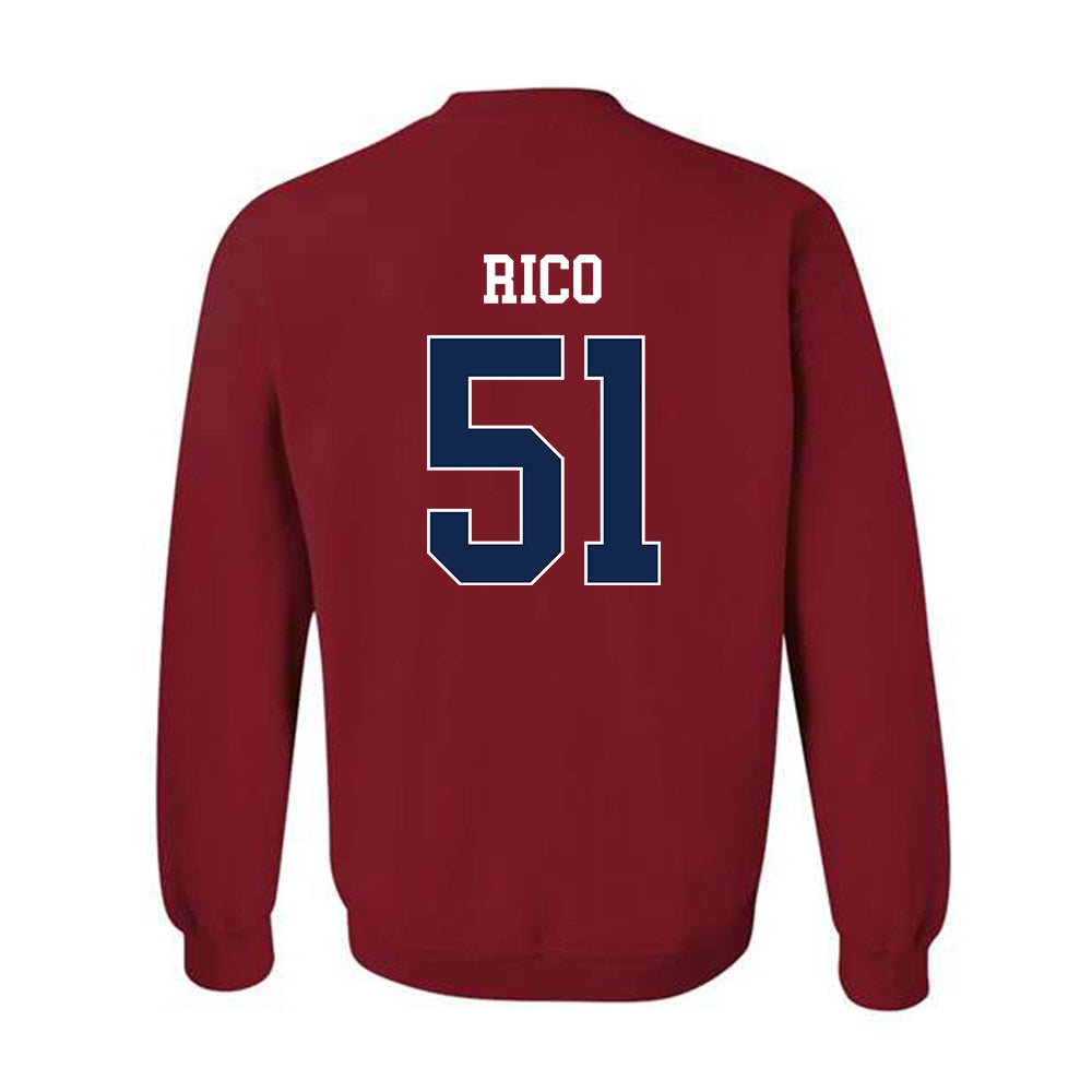 Fresno State - NCAA Baseball : Erik Rico - Classic Shersey Crewneck Sweatshirt-1