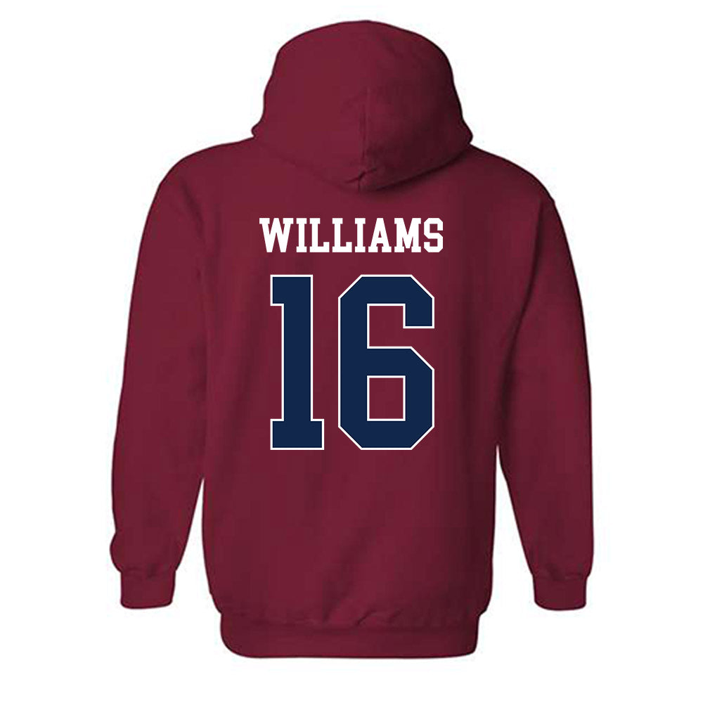 Fresno State - NCAA Women's Volleyball : Addison Williams - Classic Shersey Hooded Sweatshirt-1