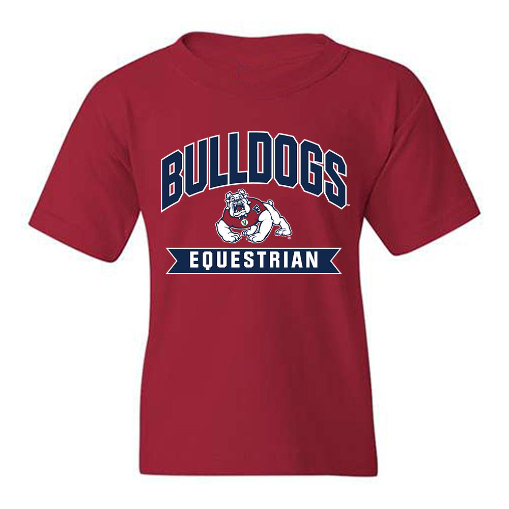 Fresno State - NCAA Equestrian : Emma Hanson - Classic Shersey Youth T-Shirt-0