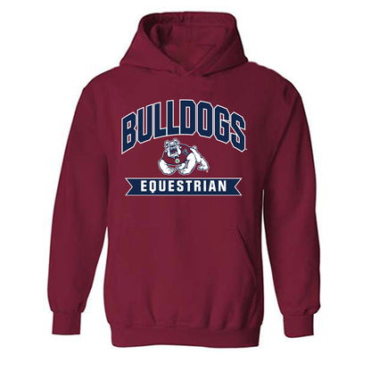Fresno State - NCAA Equestrian : Julianna Kovacs - Classic Shersey Hooded Sweatshirt-0