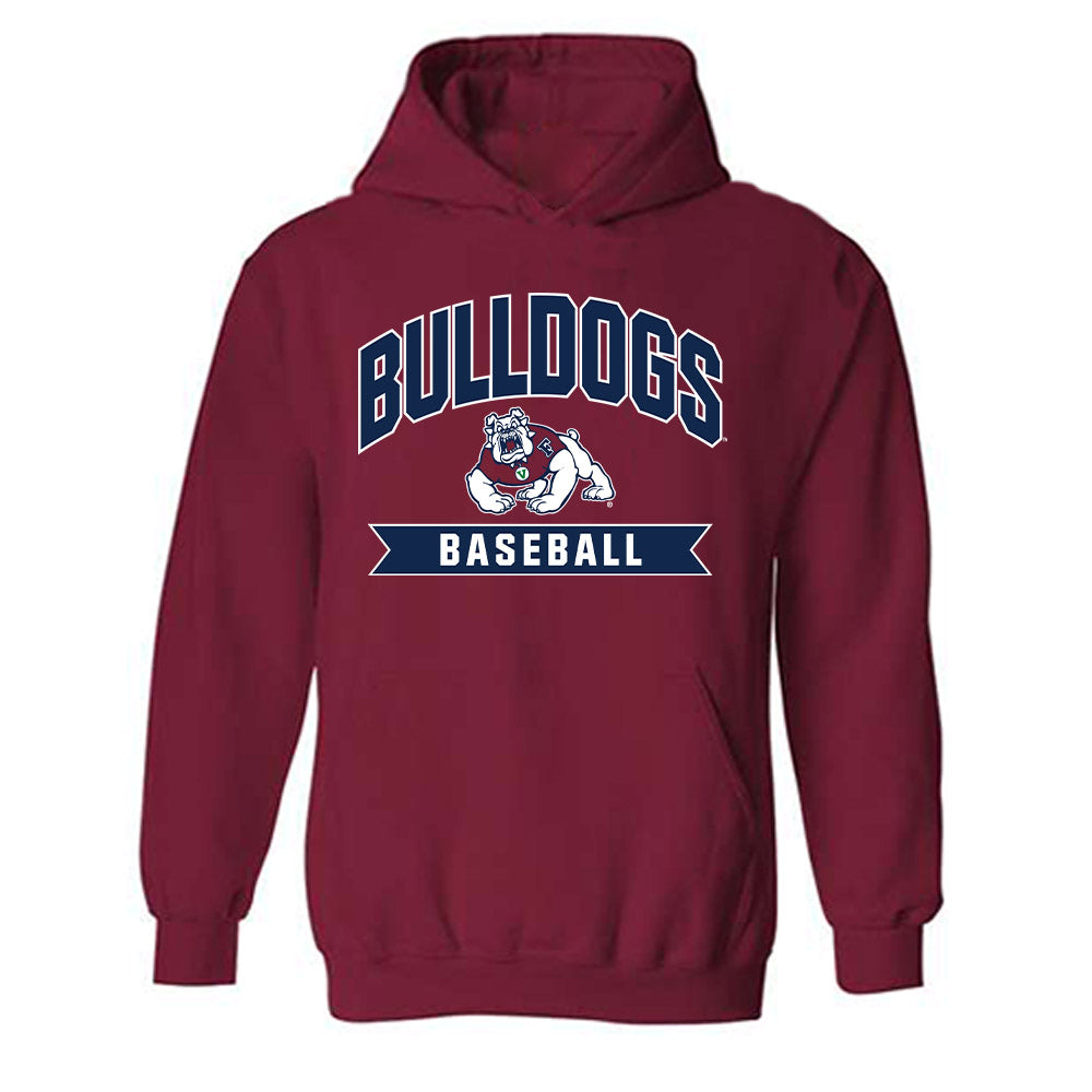 Fresno State - NCAA Baseball : Wyatt Thornbury - Classic Shersey Hooded Sweatshirt-0