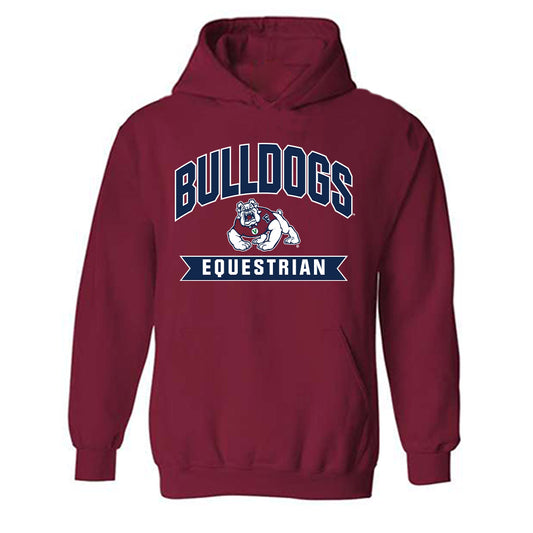 Fresno State - NCAA Equestrian : Emma Hanson - Classic Shersey Hooded Sweatshirt-0
