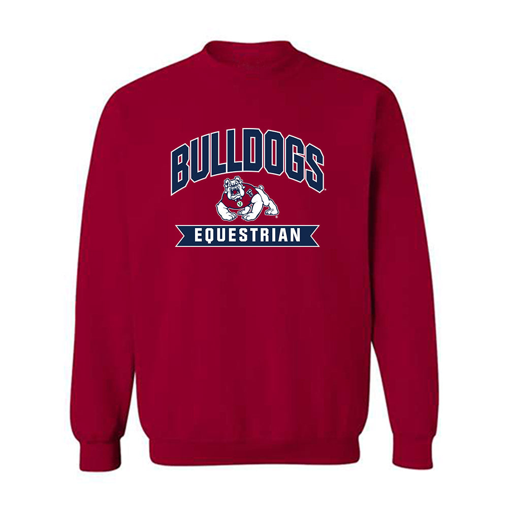 Fresno State - NCAA Equestrian : Emma Hanson - Classic Shersey Crewneck Sweatshirt-0