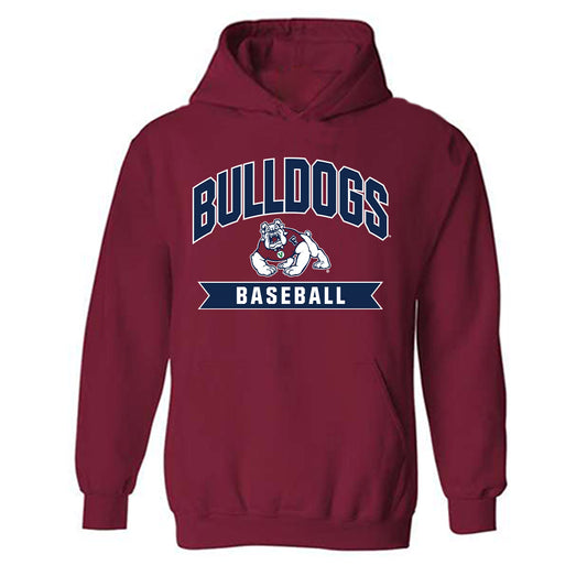 Fresno State - NCAA Baseball : Douglas Crystal - Classic Shersey Hooded Sweatshirt-0