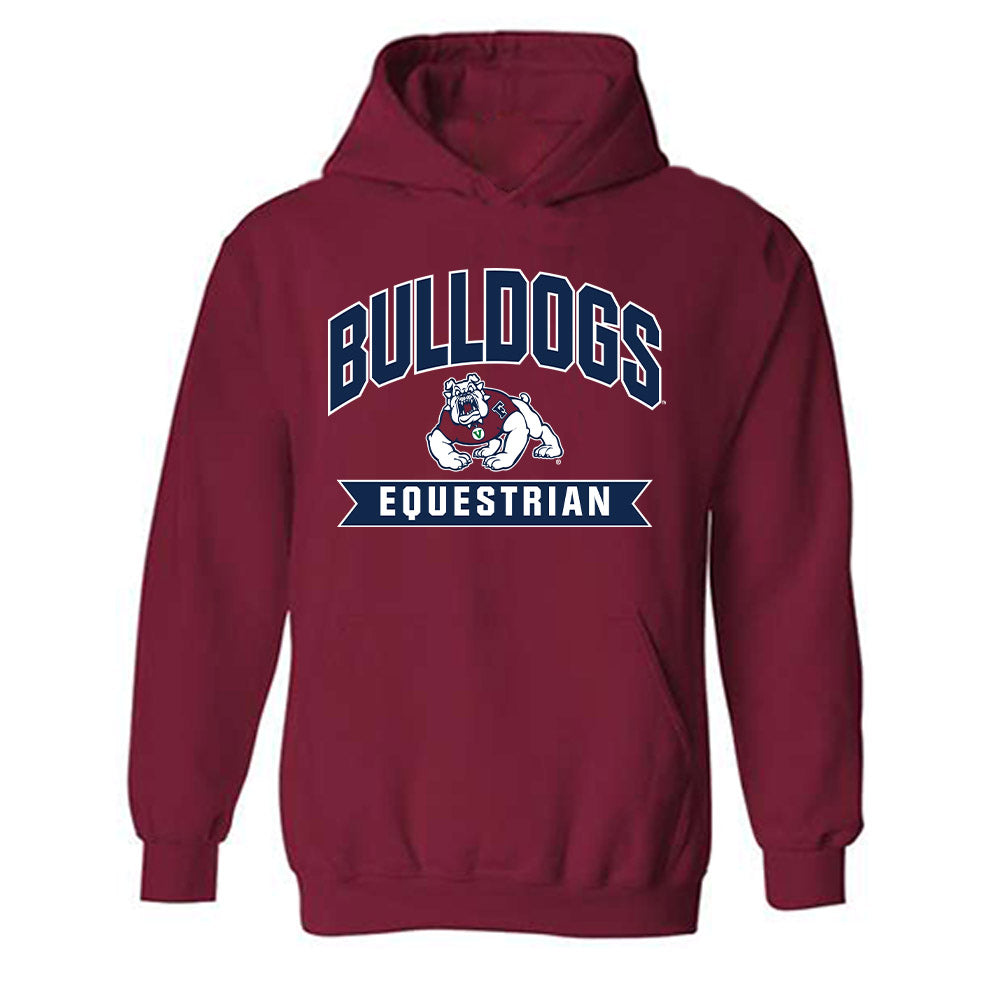 Fresno State - NCAA Equestrian : Maya Douglas - Classic Shersey Hooded Sweatshirt-0