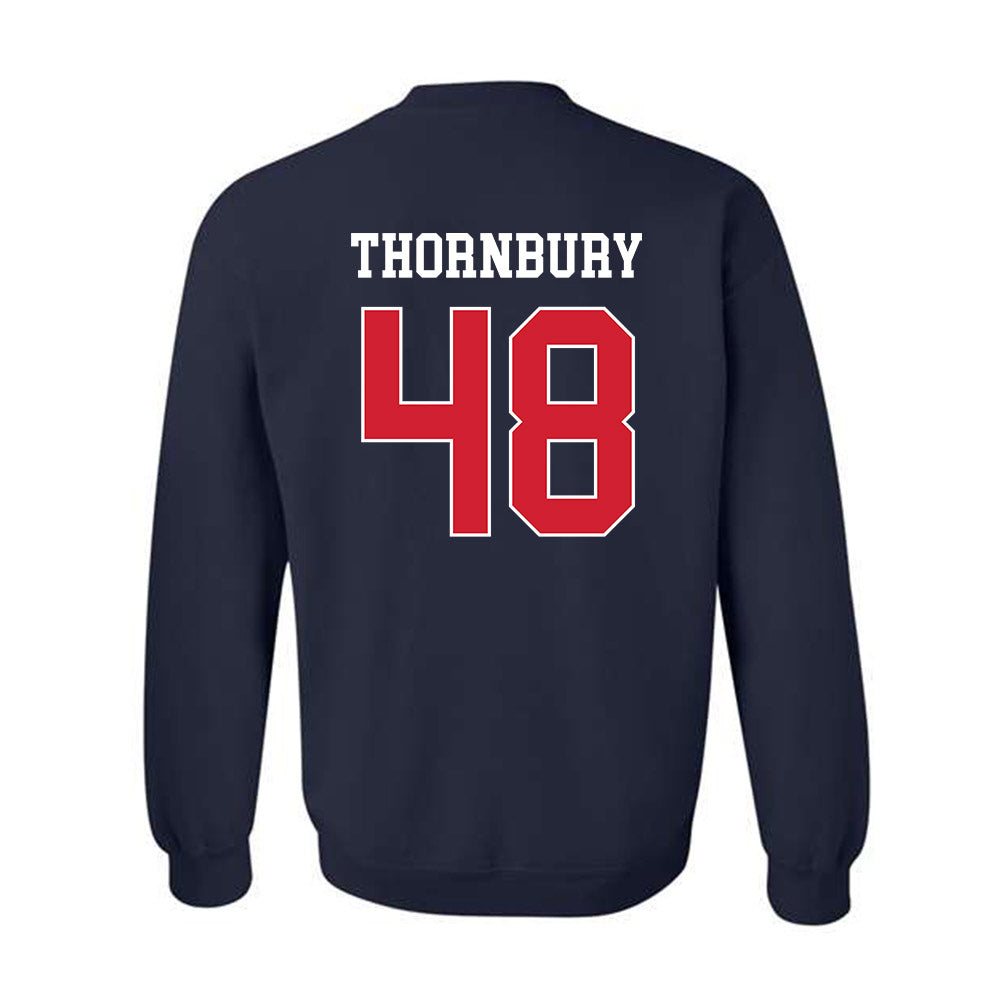 Fresno State - NCAA Baseball : Wyatt Thornbury - Classic Shersey Crewneck Sweatshirt-1