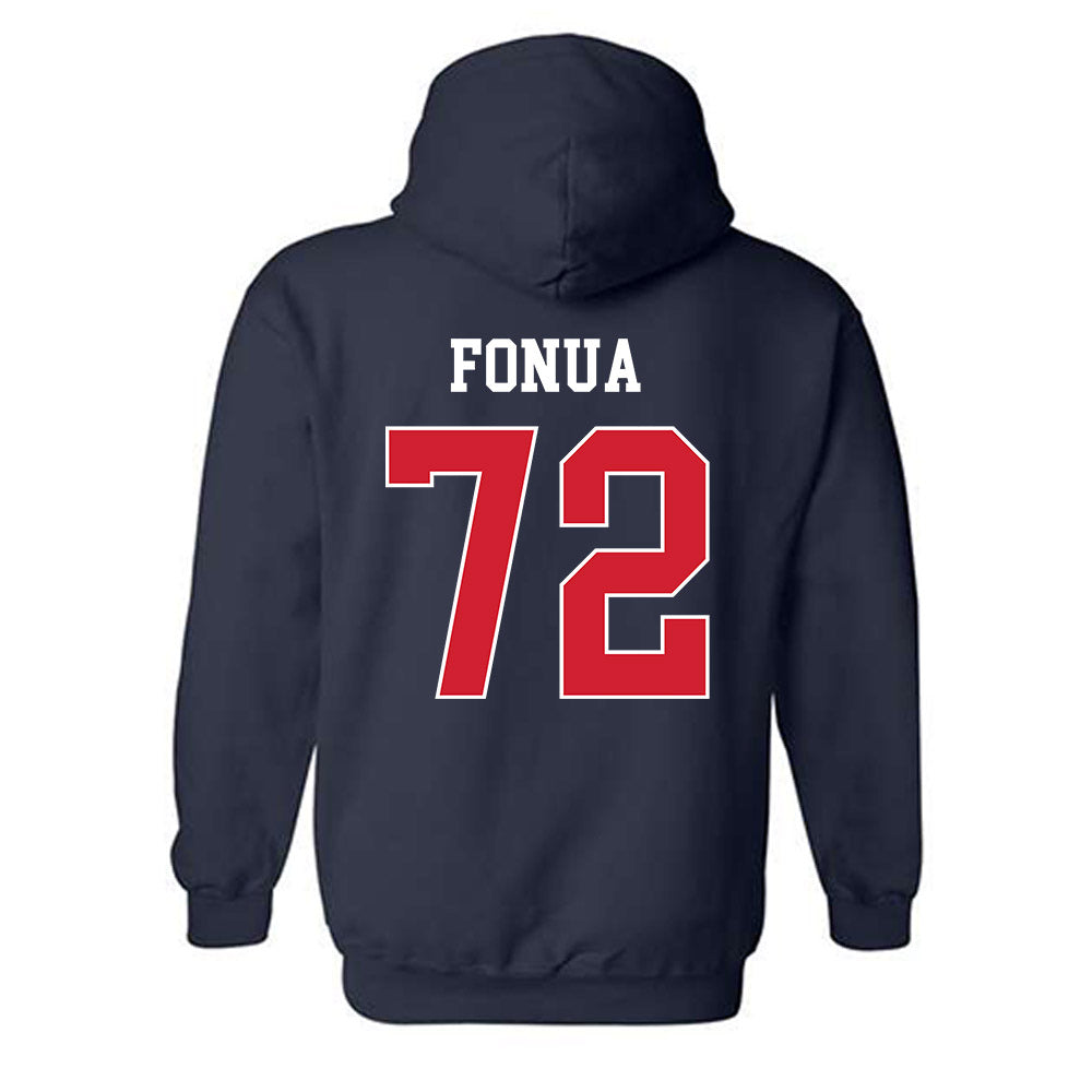 Fresno State - NCAA Football : Edward Fonua - Classic Shersey Hooded Sweatshirt
