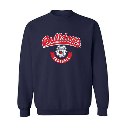 Fresno State - NCAA Football : Jordan Brown - Classic Shersey Crewneck Sweatshirt-0