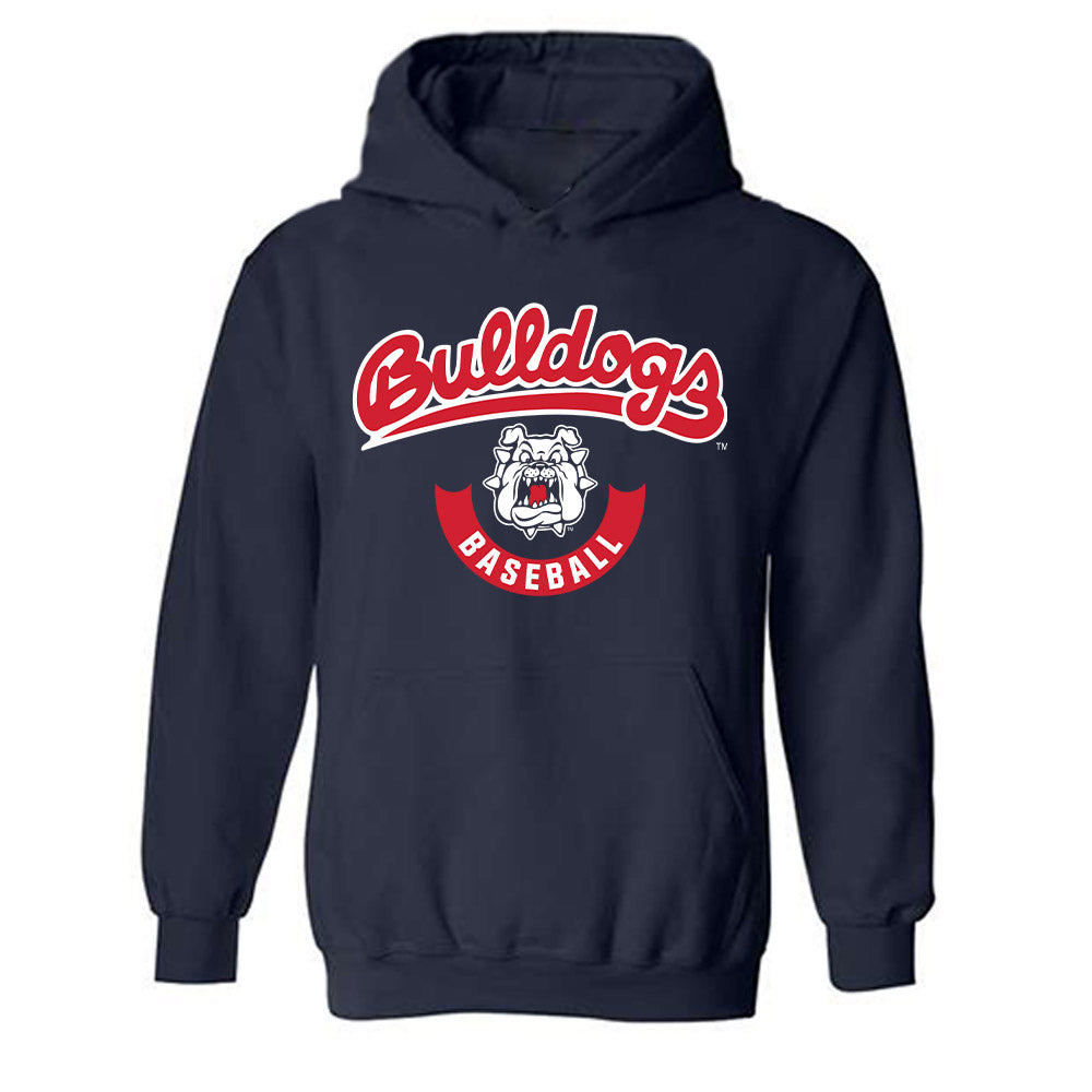 Fresno State - NCAA Baseball : Douglas Crystal - Classic Shersey Hooded Sweatshirt-0