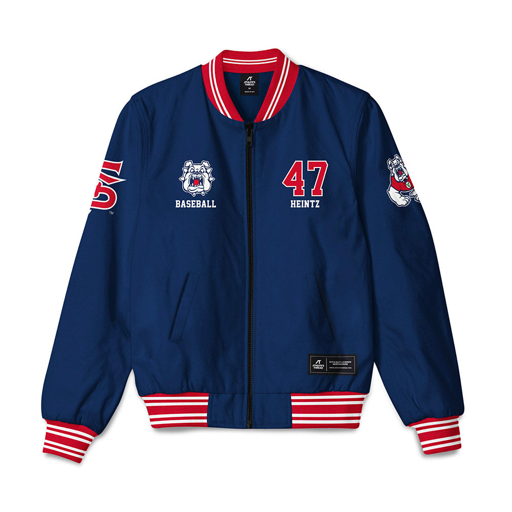 Fresno State - NCAA Baseball : Parker Heintz - Bomber Jacket-0