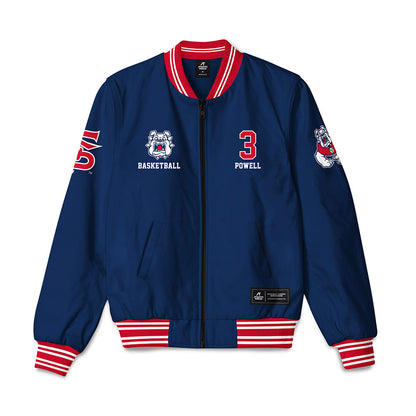 Fresno State - NCAA Women's Basketball : Danae Powell - Bomber Jacket