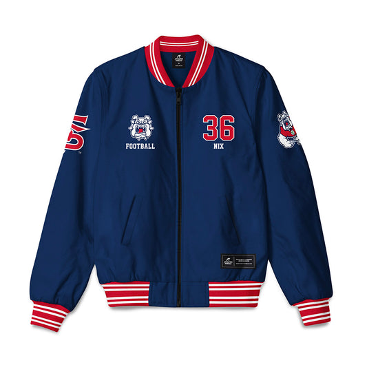 Fresno State - NCAA Football : Tommy Nix - Bomber Jacket