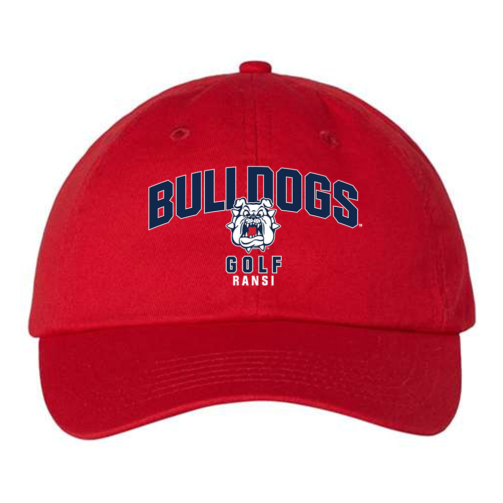 Fresno State - NCAA Men's Golf : Akira Ransi - Dad Hat-0