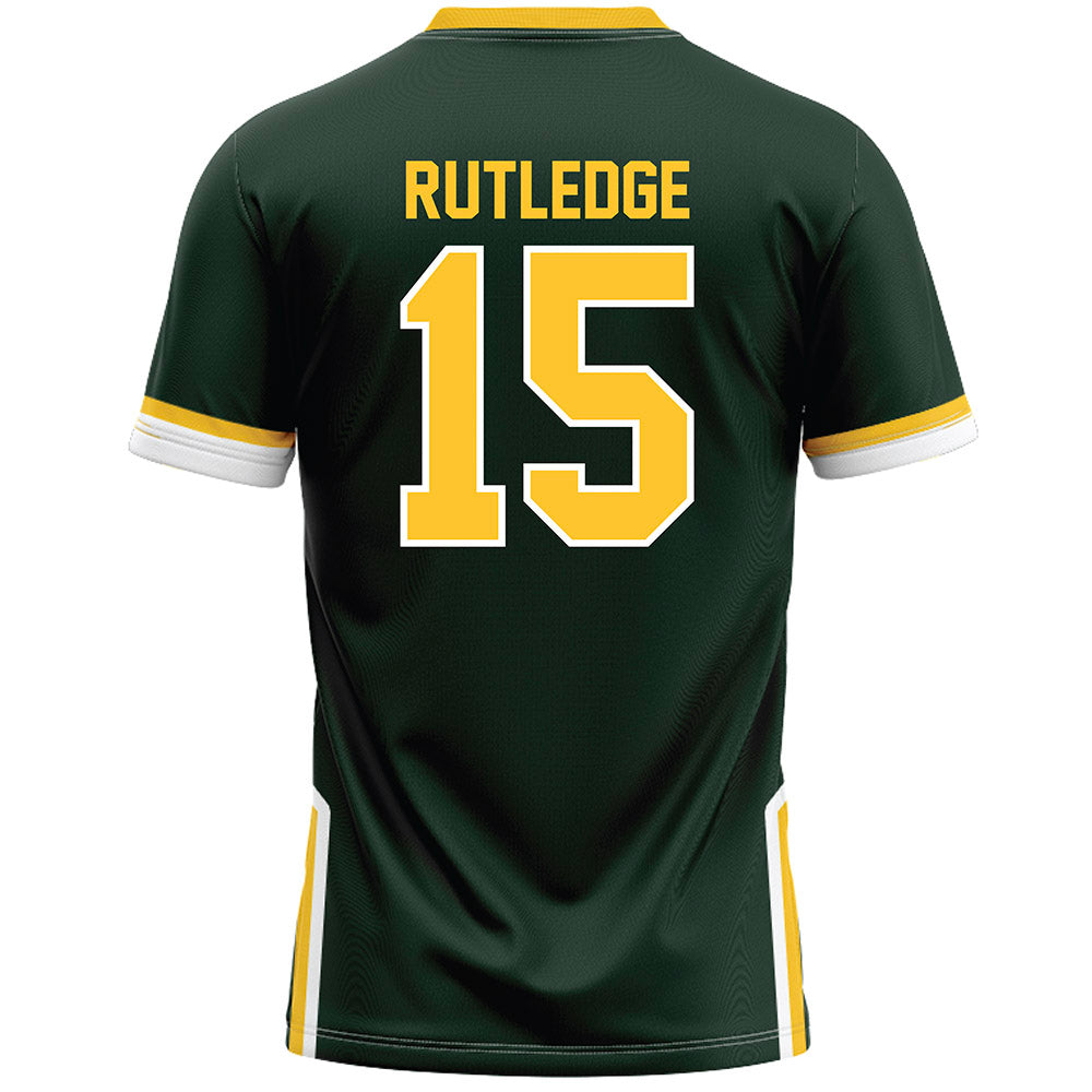 Siena - NCAA Women's Lacrosse : Emily Rutledge - Green Lacrosse Jersey-1