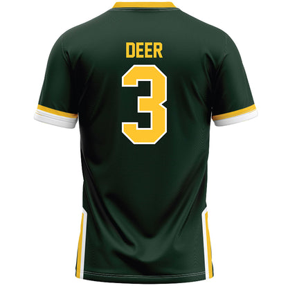 Siena - NCAA Women's Lacrosse : Gabriella Deer - Green Lacrosse Jersey-1