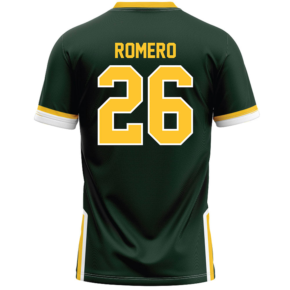 Siena - NCAA Women's Lacrosse : Shay Romero - Green Lacrosse Jersey-1