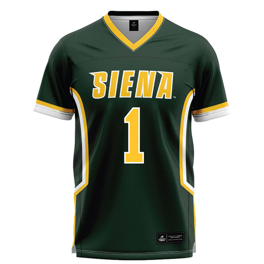 Siena - NCAA Women's Lacrosse : Samantha Spieler - Green Lacrosse Jersey