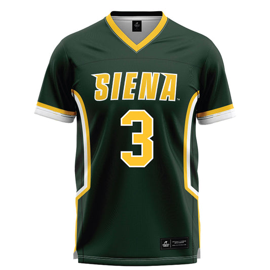 Siena - NCAA Women's Lacrosse : Gabriella Deer - Green Lacrosse Jersey-0