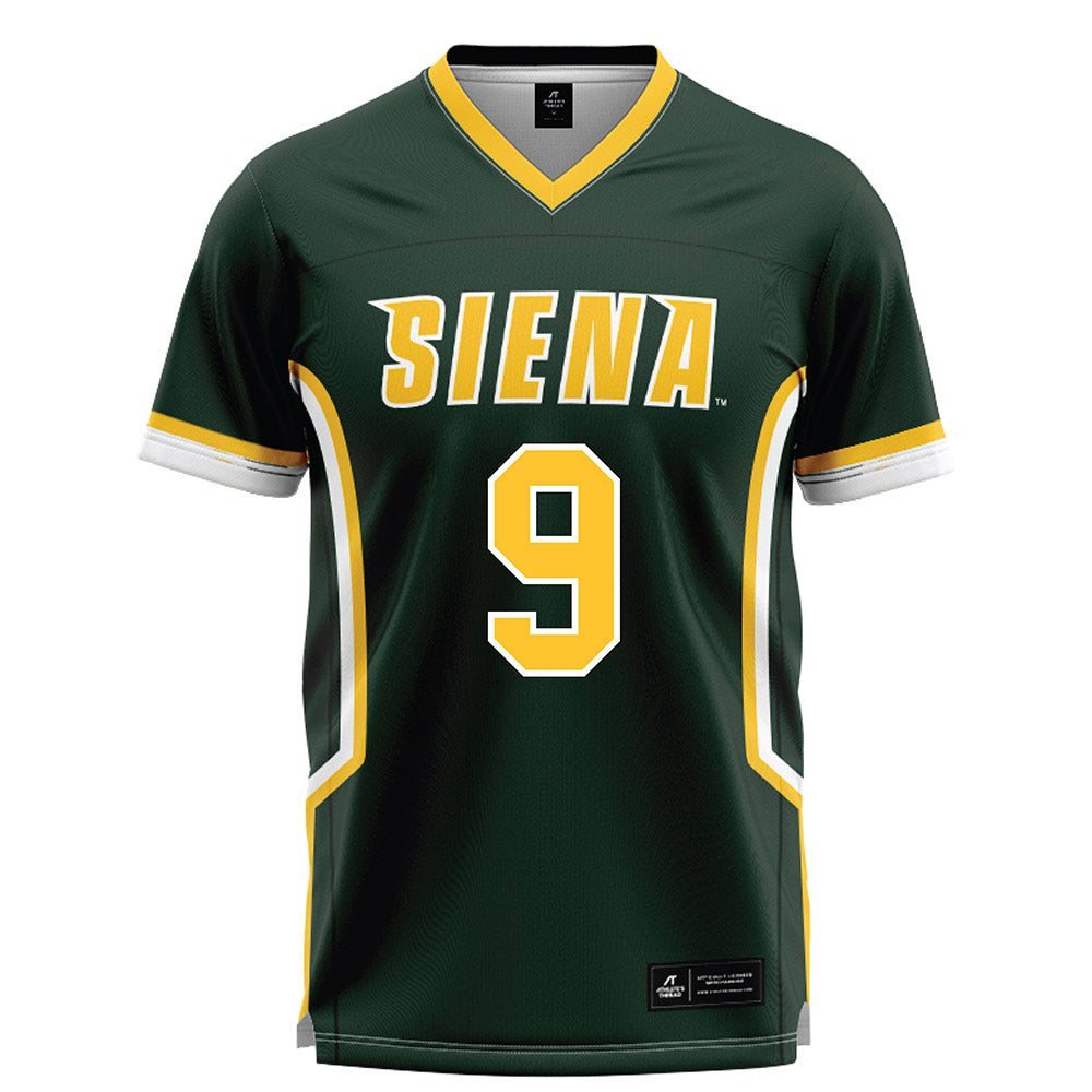 Siena - NCAA Women's Lacrosse : Cassidy Bonura - Green Lacrosse Jersey