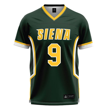 Siena - NCAA Women's Lacrosse : Cassidy Bonura - Green Lacrosse Jersey