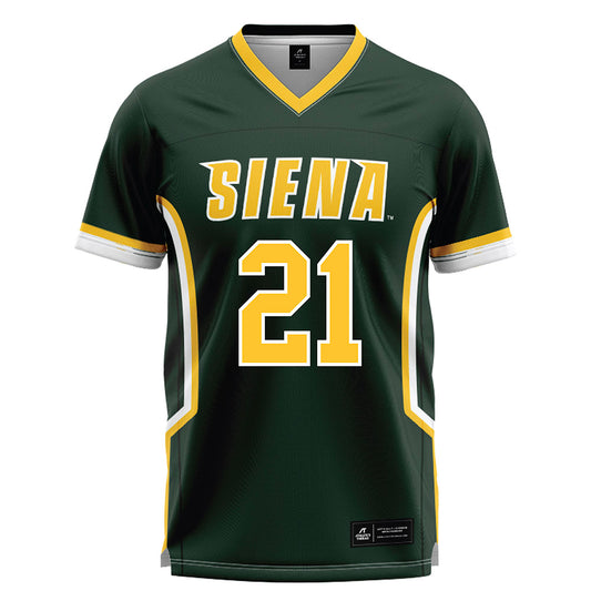 Siena - NCAA Women's Lacrosse : Cassidy Morrow - Green Lacrosse Jersey-0