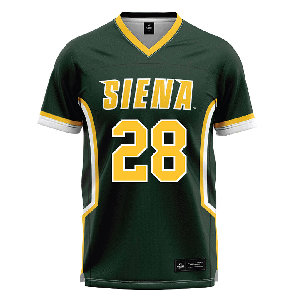 Siena - NCAA Women's Lacrosse : Lauren O'Hagan - Green Lacrosse Jersey