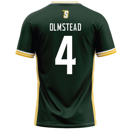Siena - NCAA Men's Lacrosse : Caden Olmstead - Green Lacrosse Jersey -1
