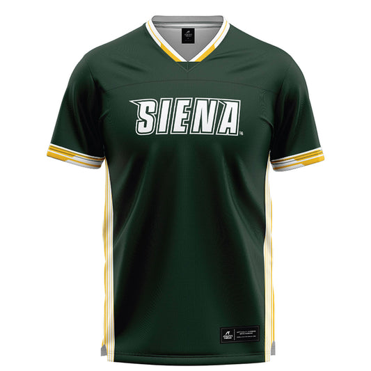 Siena - NCAA Men's Lacrosse : Doug Annicelli - Green Lacrosse Jersey-0