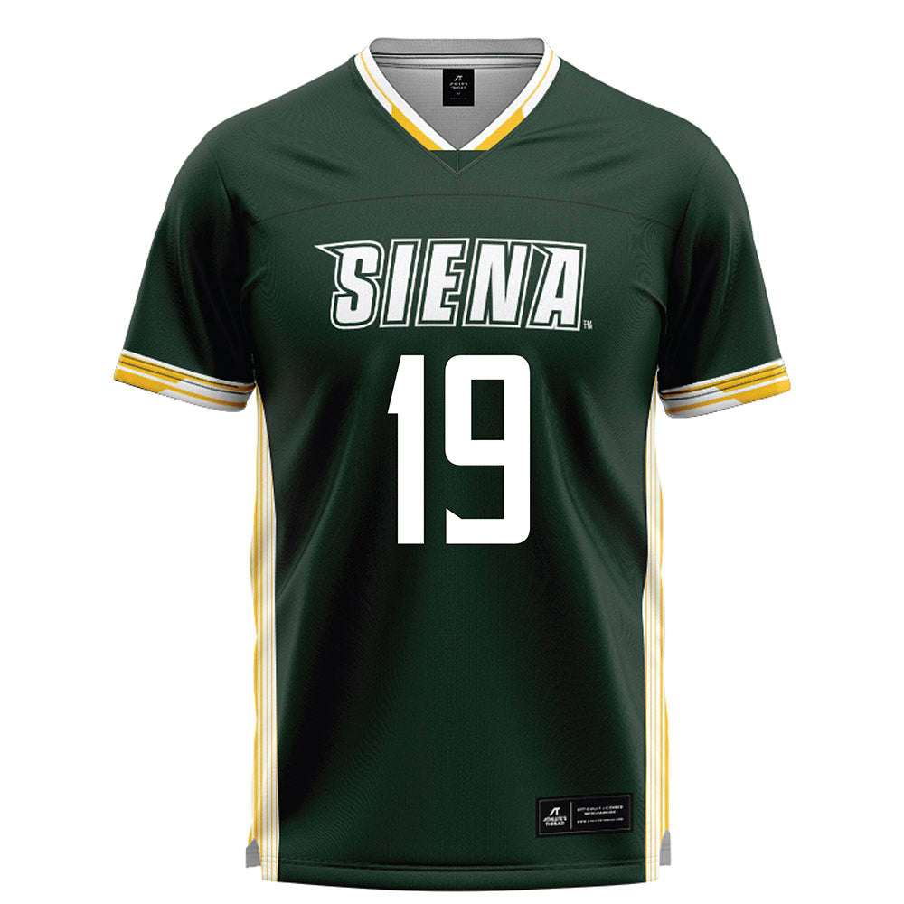 Siena - NCAA Men's Lacrosse : Timmy Mcdonald - Green Lacrosse Jersey -0