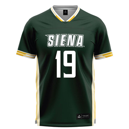 Siena - NCAA Men's Lacrosse : Timmy Mcdonald - Green Lacrosse Jersey -0