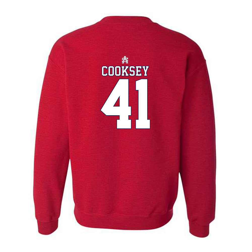 South Alabama - NCAA Baseball : Cooper Cooksey - Sports Shersey Crewneck Sweatshirt-1