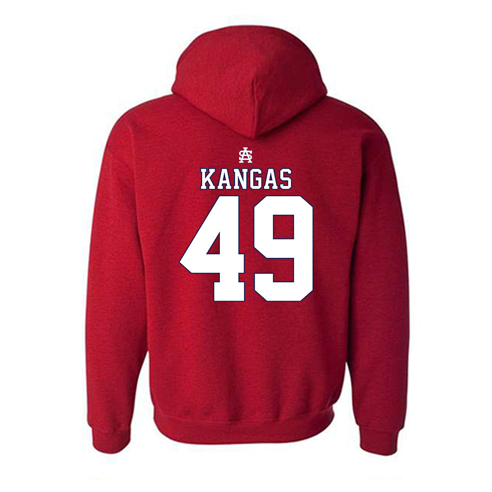 South Alabama - NCAA Baseball : Garret Kangas - Sports Shersey Hooded Sweatshirt-1