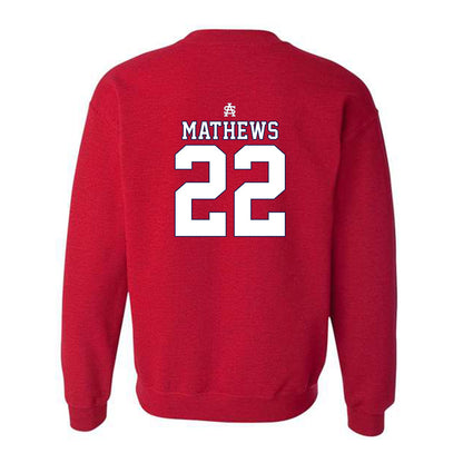 South Alabama - NCAA Baseball : Duncan Mathews - Sports Shersey Crewneck Sweatshirt-1