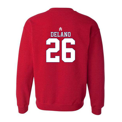 South Alabama - NCAA Baseball : Matthew DeLano - Sports Shersey Crewneck Sweatshirt-1
