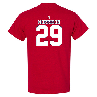 South Alabama - NCAA Baseball : Kyle Morrison - Sports Shersey T-Shirt-1