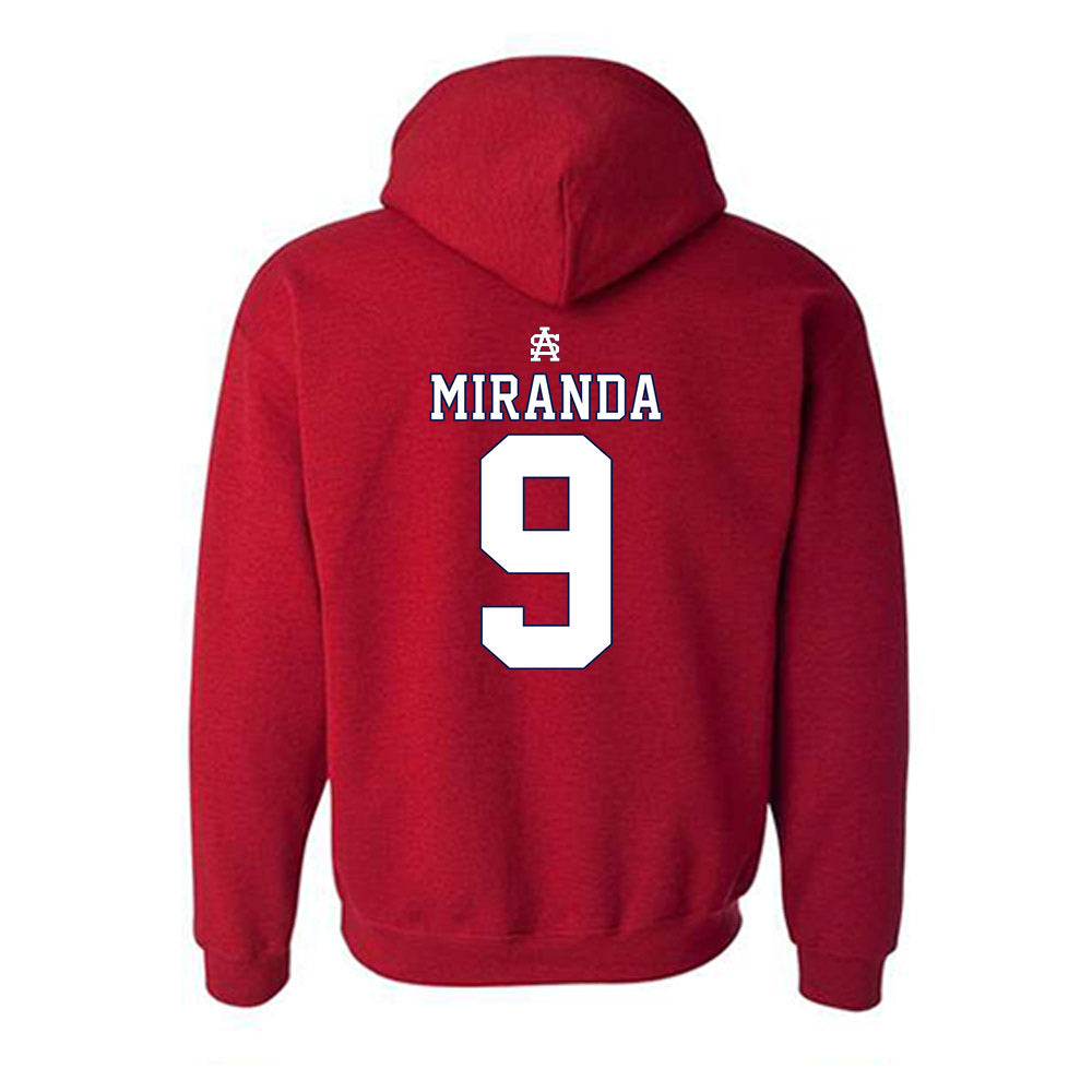 South Alabama - NCAA Baseball : Robert Miranda - Sports Shersey Hooded Sweatshirt-1