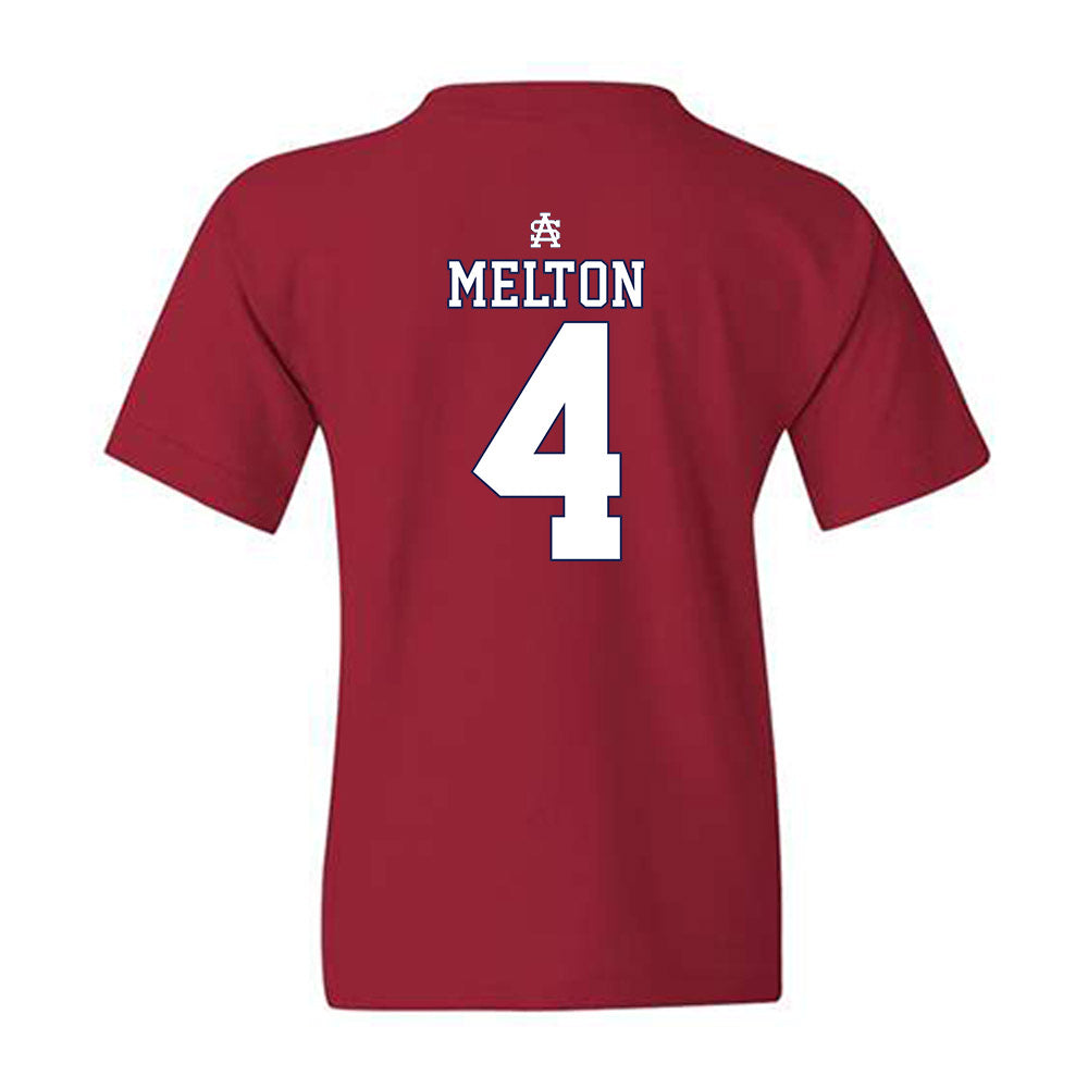 South Alabama - NCAA Baseball : Ethan Melton - Sports Shersey Youth T-Shirt-1