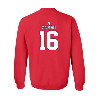 South Alabama - NCAA Baseball : Mason Zambo - Sports Shersey Crewneck Sweatshirt